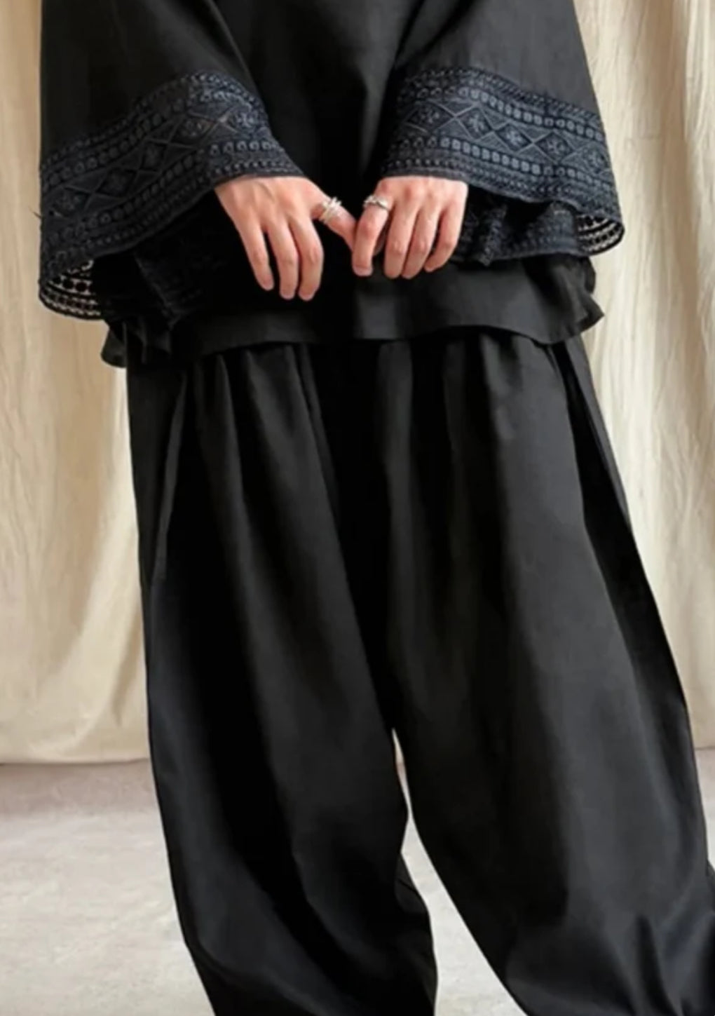 Siyah 3 piece suit
